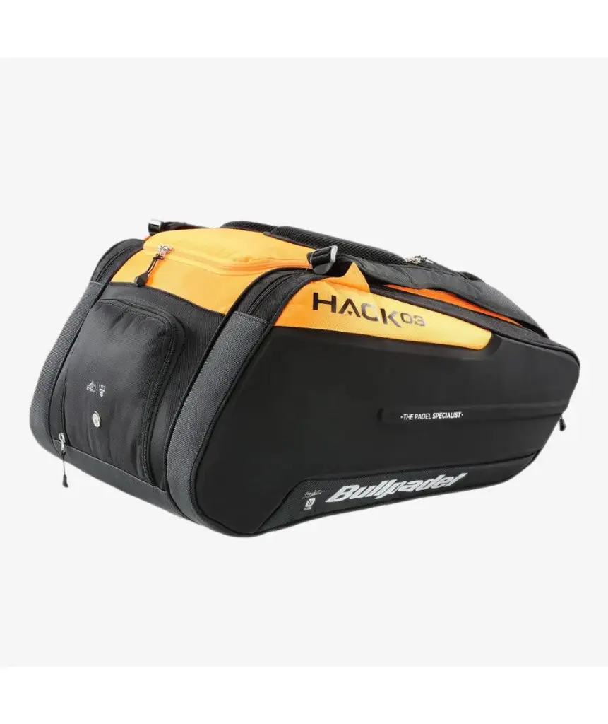 PALETERO BULLPADEL HACK NARANJA/NEGRO 24012  