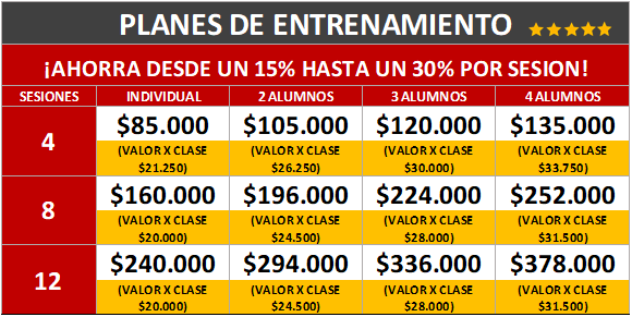 PLANES DE ENTRENAMIENTO