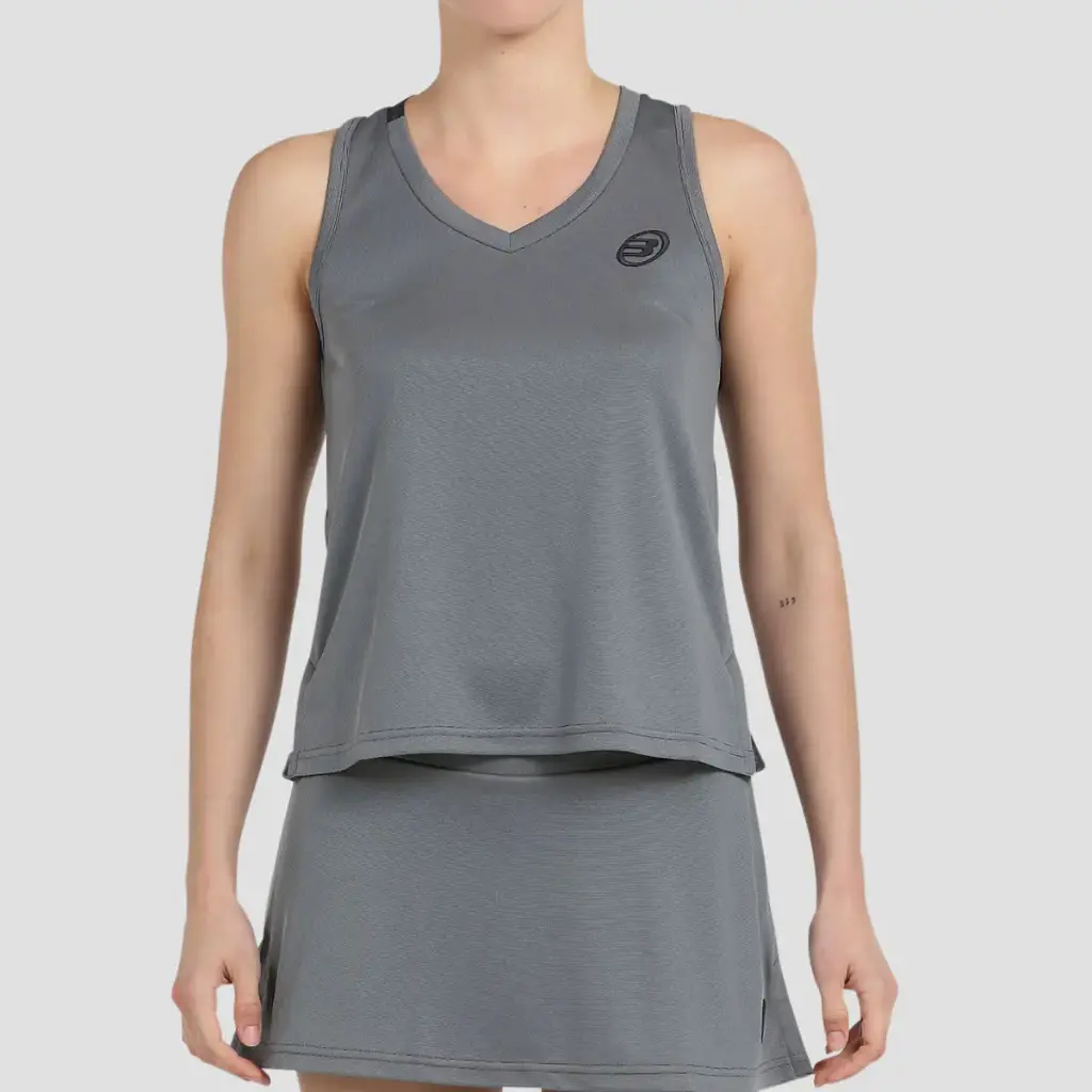 POLERA BULLPADEL DILES GRAFITO 24 M , L