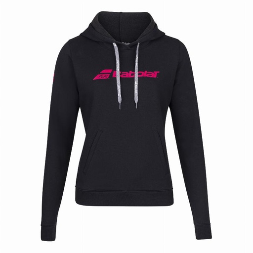 POLERON BABOLAT MUJER NEGRO M , L