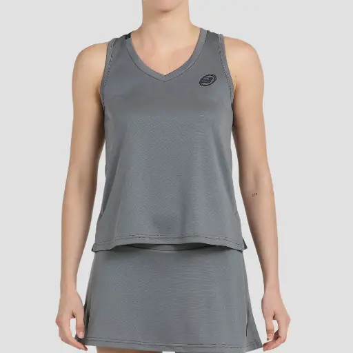 POLERA BULLPADEL DILES GRAFITO 24 M , L